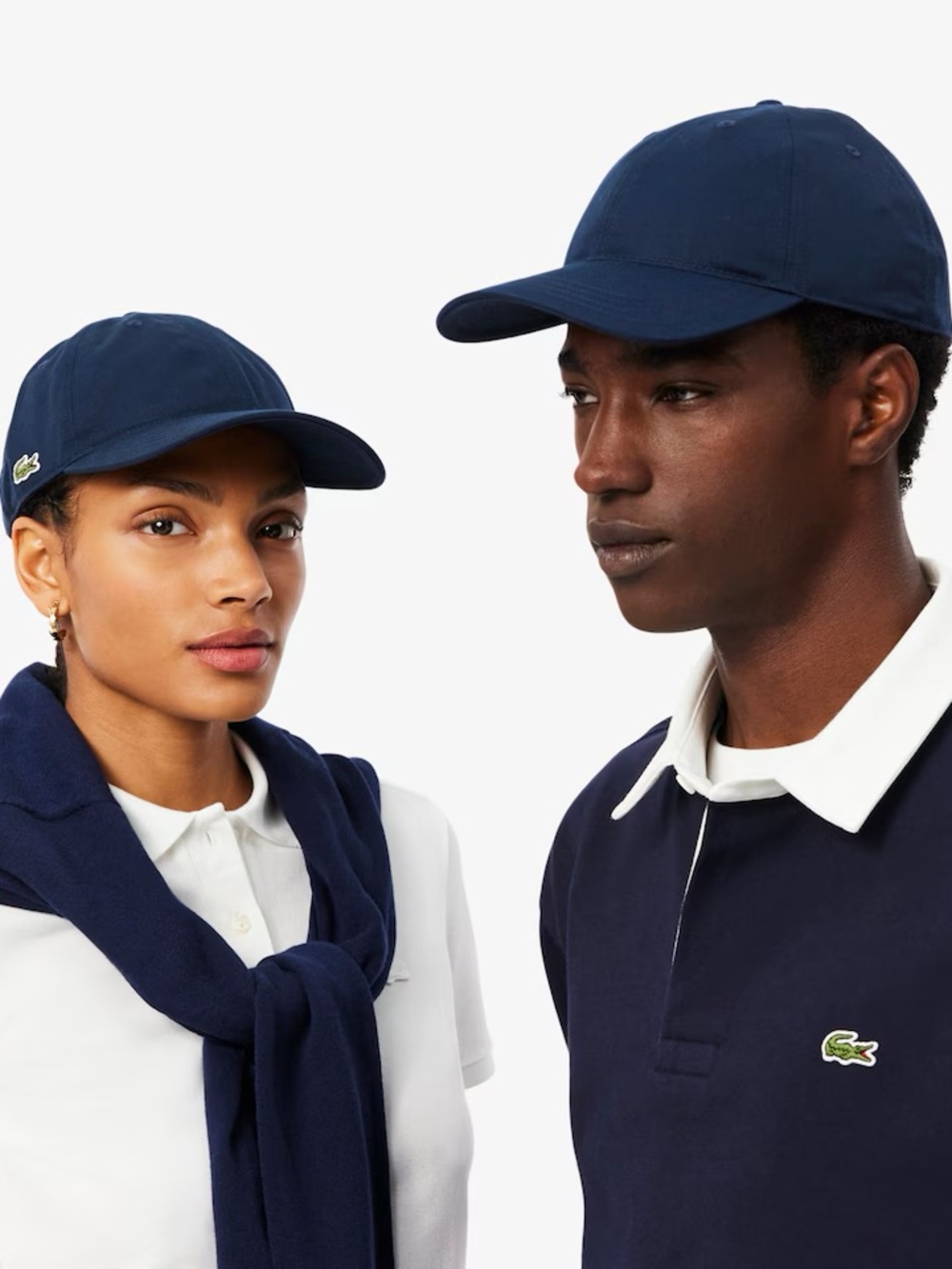 🐊 Lacoste Navy Cotton Baseball Cap (OS)